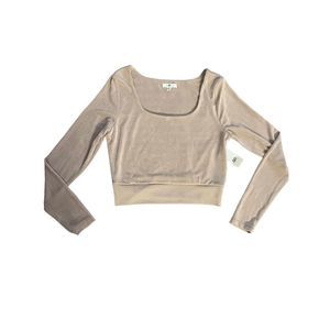 BP. Long Sleeve Crop Top Size Medium